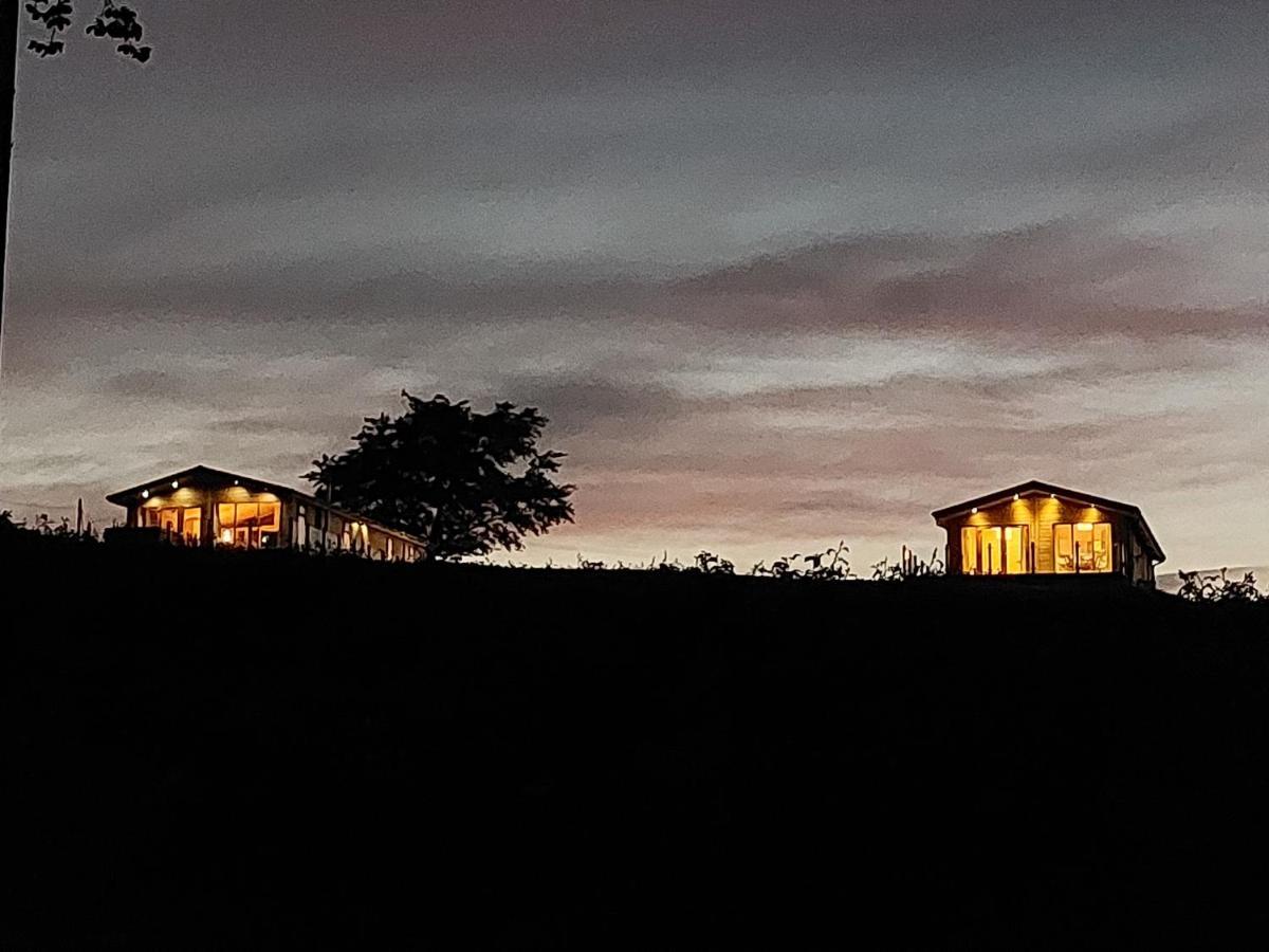 Luxury Family Beechwood Lodge With Hot Tub Lochwinnoch Eksteriør billede